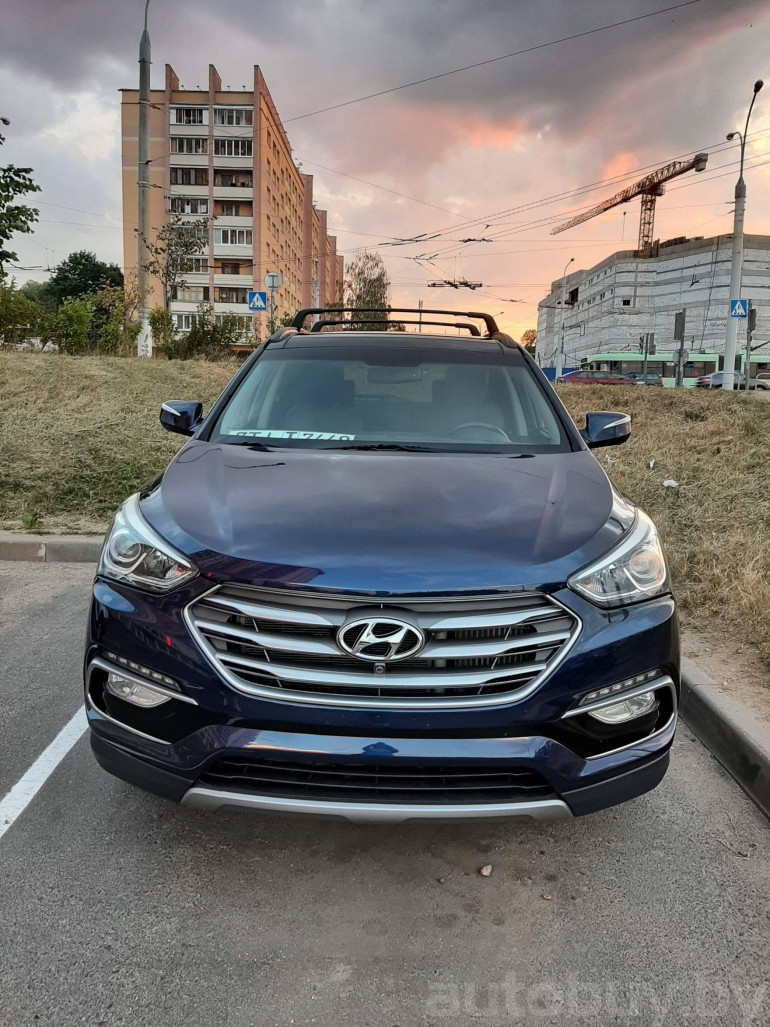 Hyundai Santa Fe 3 поколение [рестайлинг], 2017 года