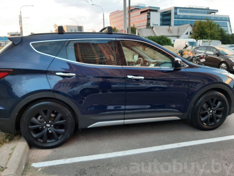 Hyundai Santa Fe 3 поколение [рестайлинг], 2017 года