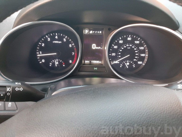 Hyundai Santa Fe 3 поколение [рестайлинг], 2017 года