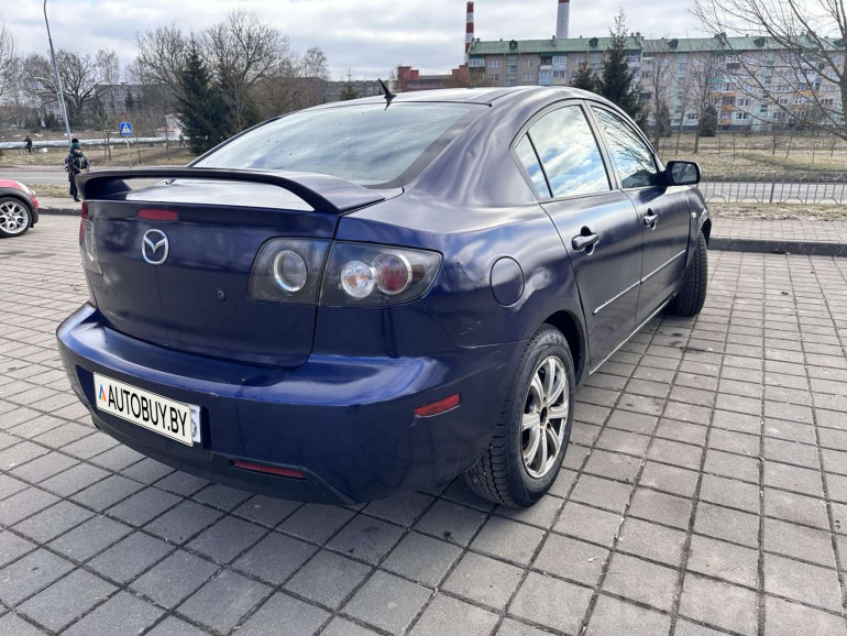 Mazda 3 1 поколение (BK), 2005 года