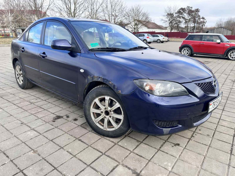 Mazda 3 1 поколение (BK), 2005 года