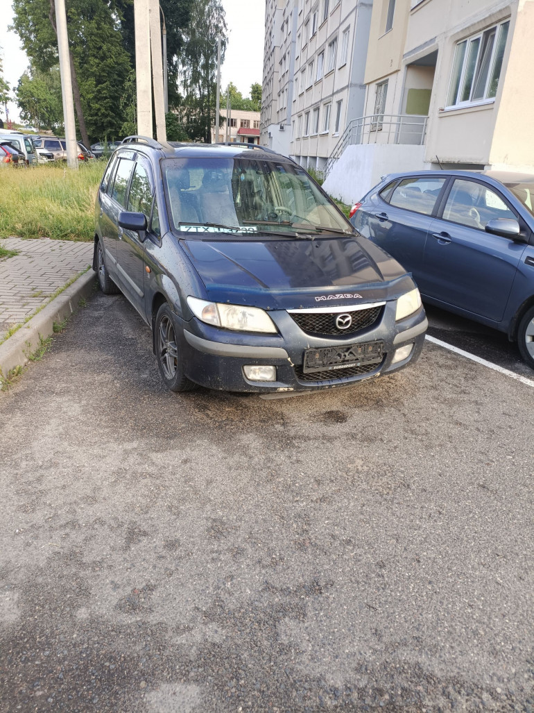 Mazda Premacy 1 поколение (CP), 2001 года