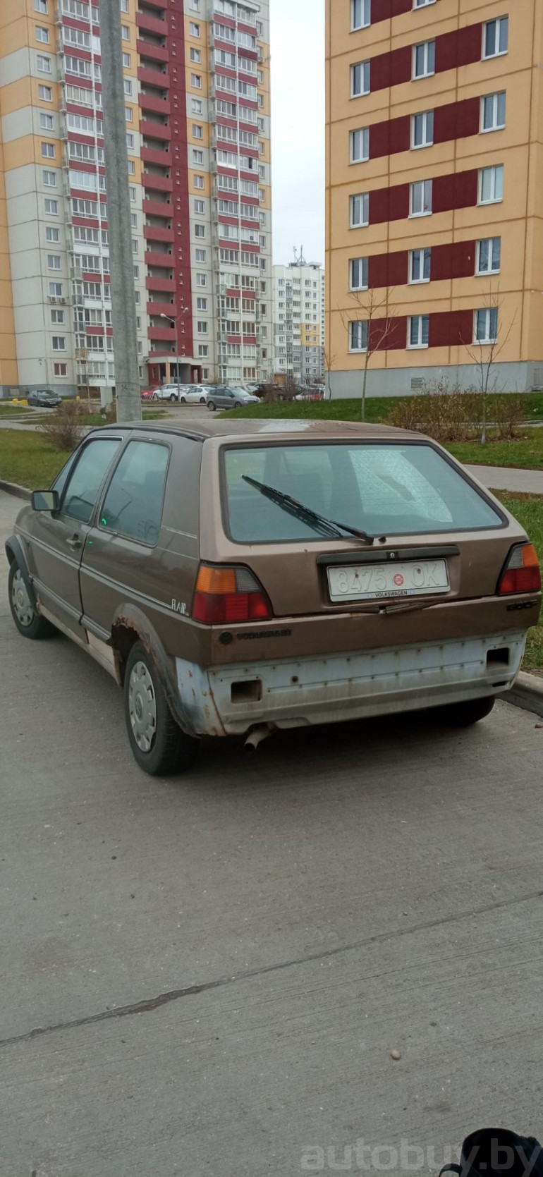 Volkswagen Golf 2 поколение, 1986 года
