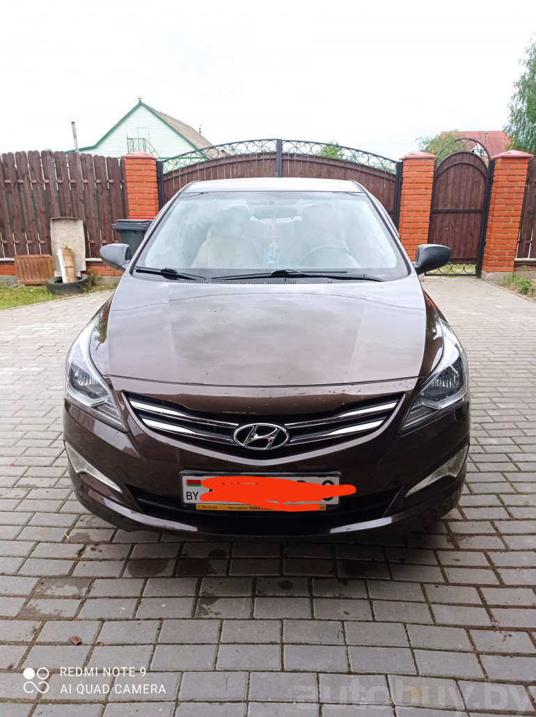 Hyundai Accent 4 поколение, 2014 года