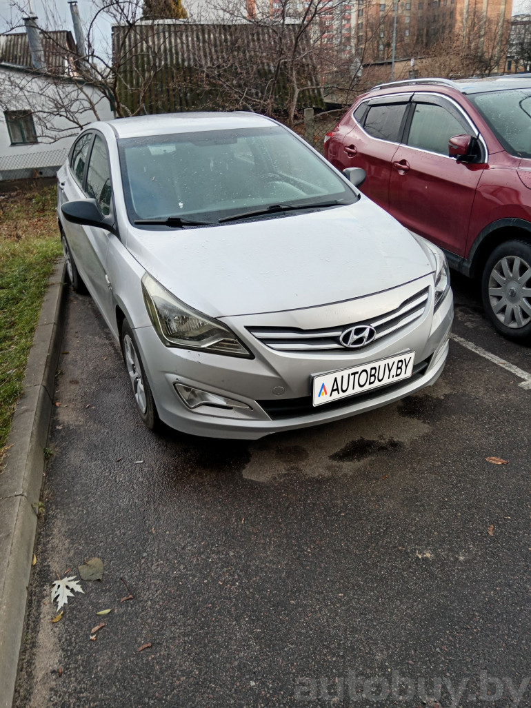 Hyundai Solaris 1 поколение [рестайлинг], 2015 года