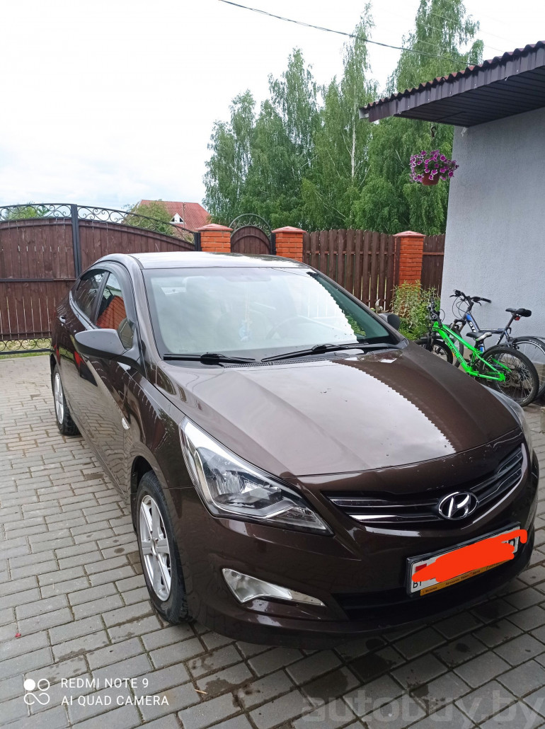 Hyundai Accent 4 поколение, 2014 года