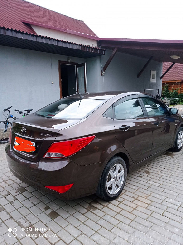 Hyundai Accent 4 поколение, 2014 года