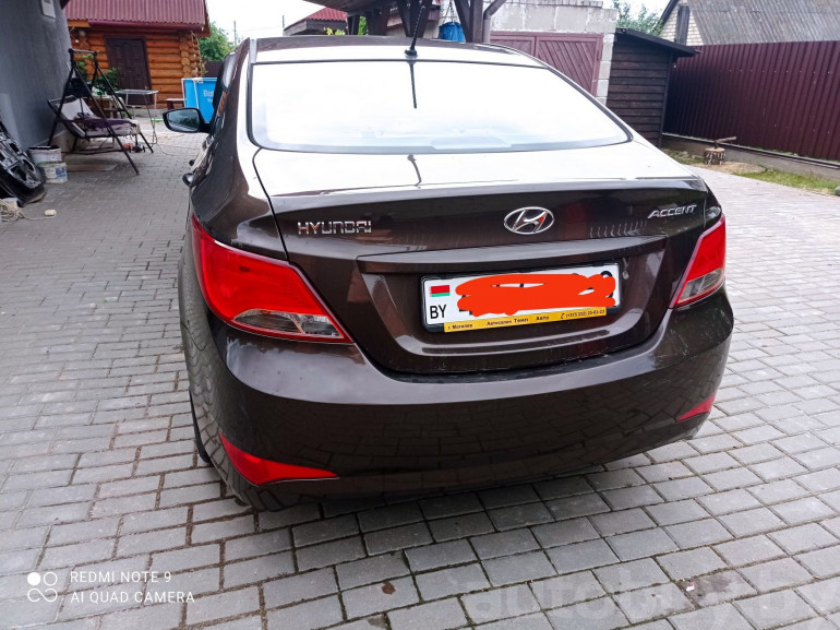 Hyundai Accent 4 поколение, 2014 года