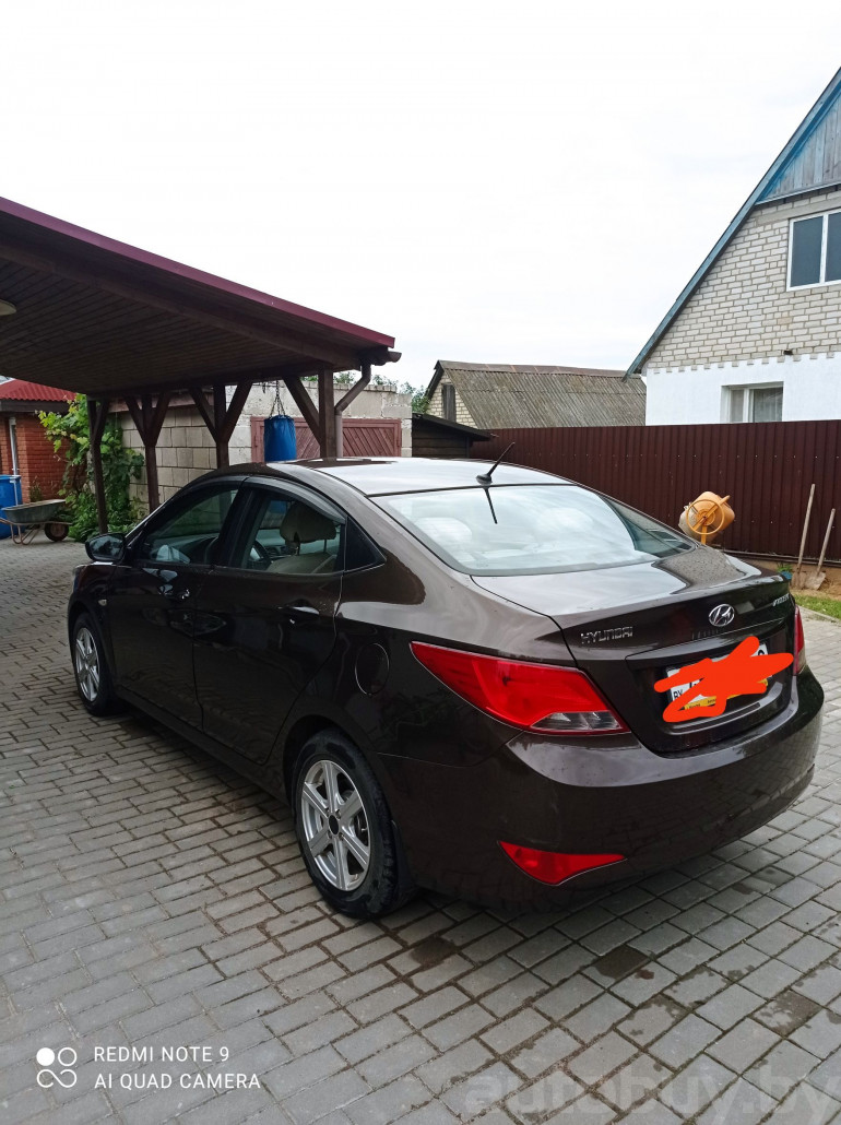 Hyundai Accent 4 поколение, 2014 года
