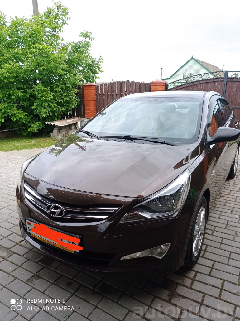 Hyundai Accent 4 поколение, 2014 года
