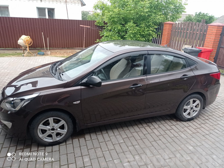 Hyundai Accent 4 поколение, 2014 года