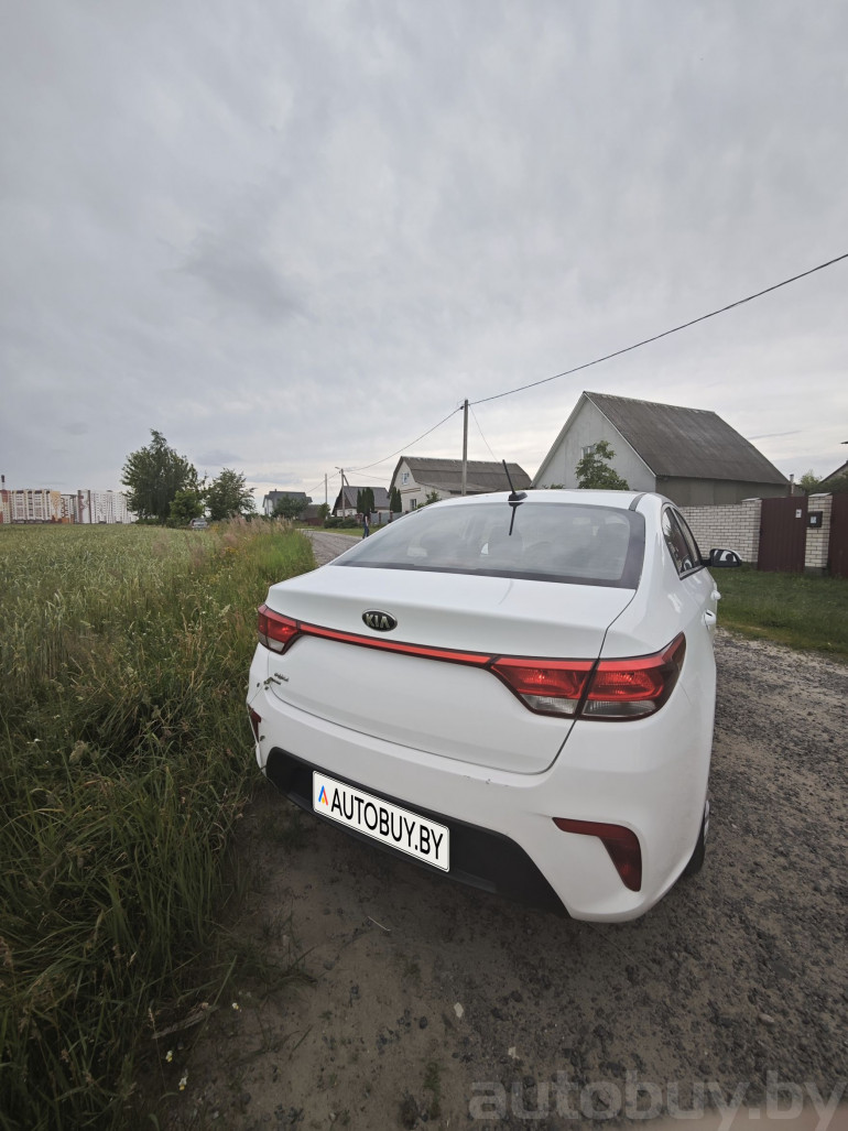 Kia Rio 4 поколение, 2019 года