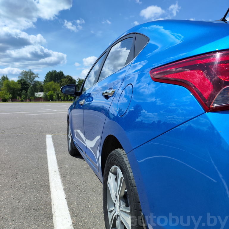 Hyundai Accent 5 поколение, 2018 года