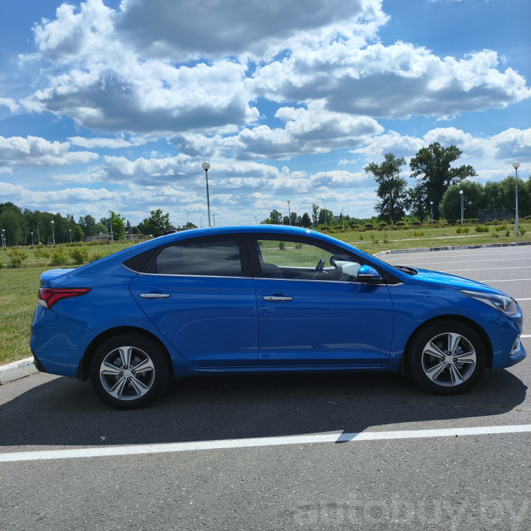 Hyundai Accent 5 поколение, 2018 года