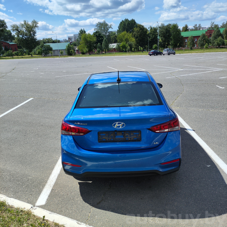 Hyundai Accent 5 поколение, 2018 года