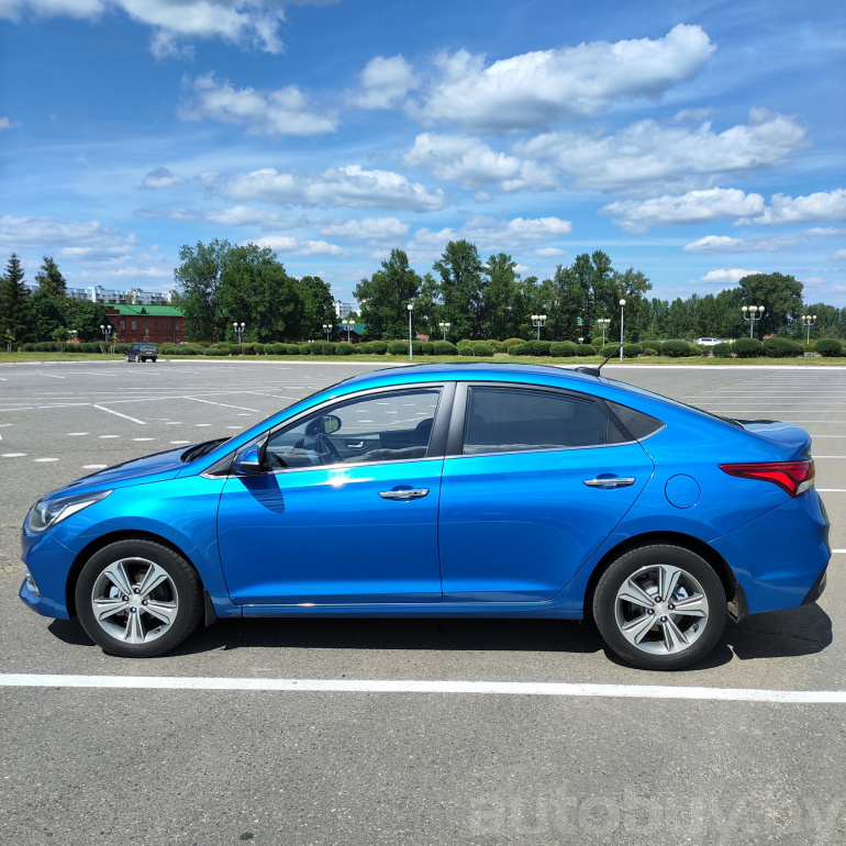 Hyundai Accent 5 поколение, 2018 года