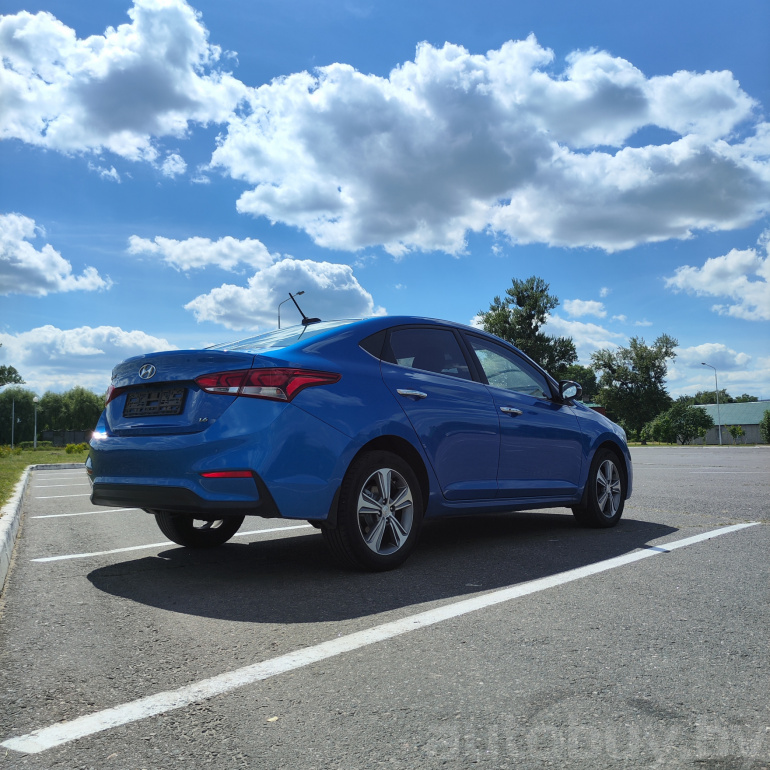 Hyundai Accent 5 поколение, 2018 года
