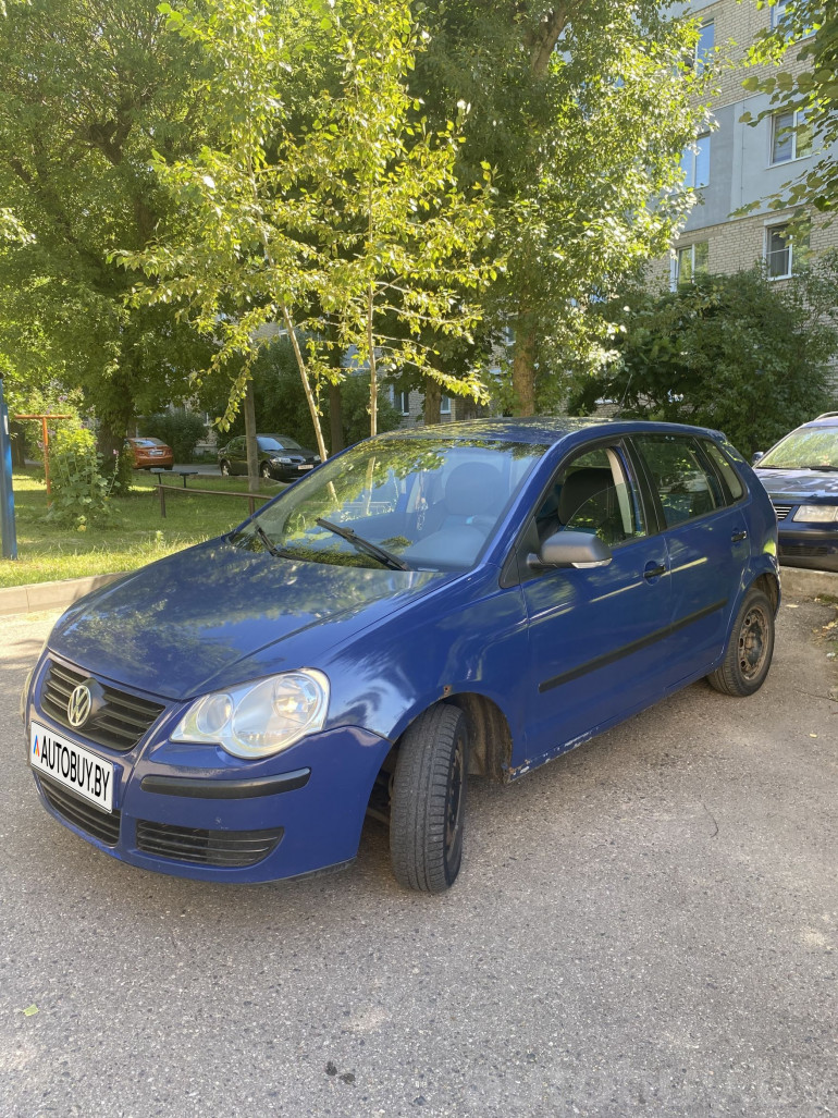 Volkswagen Polo 4 поколение [рестайлинг], 2006 года