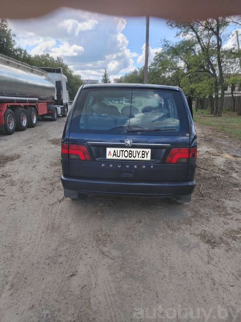 Peugeot 806 1 поколение [рестайлинг], 1999 года