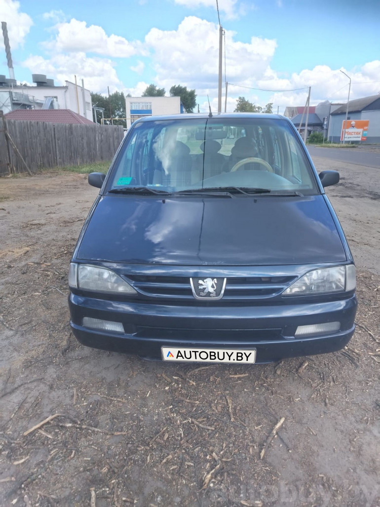 Peugeot 806 1 поколение [рестайлинг], 1999 года