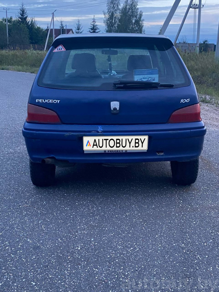 Peugeot 106 1 поколение [рестайлинг], 1997 года