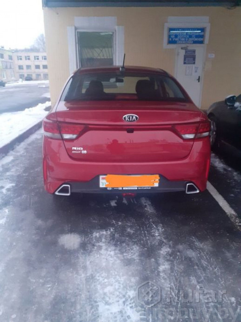 Kia Rio 4 поколение [рестайлинг], 2021 года