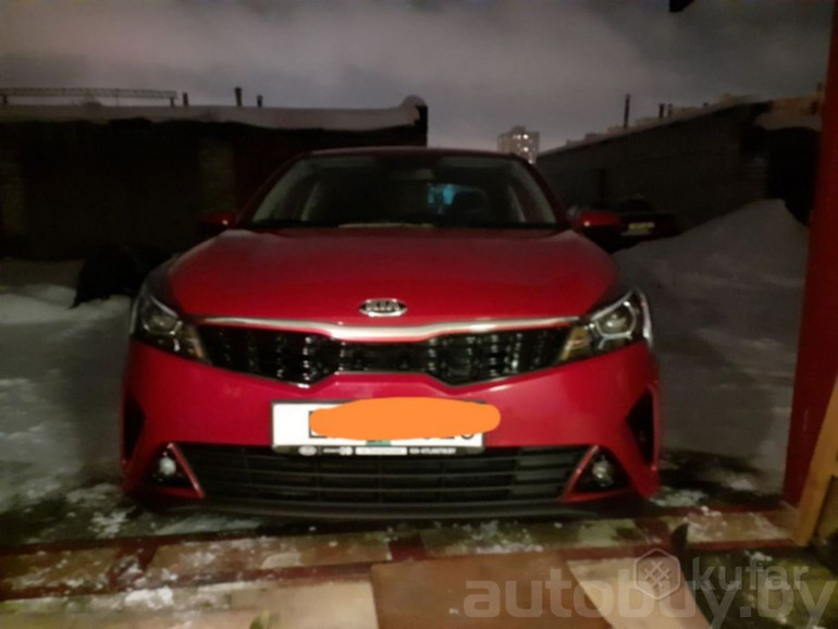 Kia Rio 4 поколение [рестайлинг], 2021 года