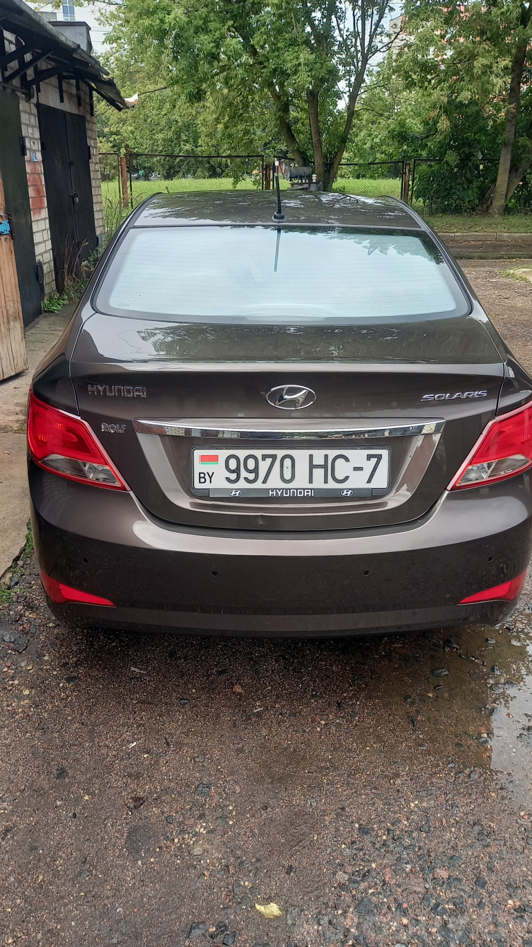Hyundai Solaris 1 поколение [рестайлинг], 2014 года
