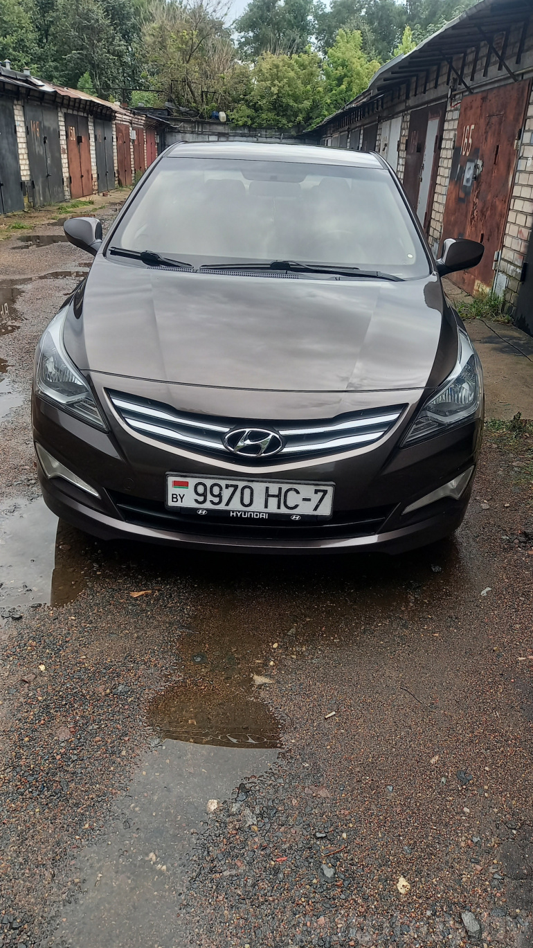 Hyundai Solaris 1 поколение [рестайлинг], 2014 года
