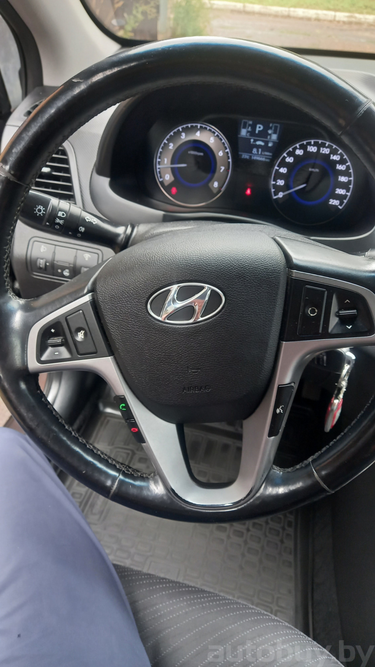 Hyundai Solaris 1 поколение [рестайлинг], 2014 года