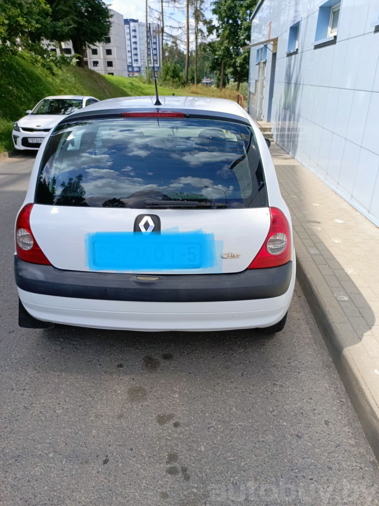 Renault Clio 2 поколение [2-й рестайлинг], 2005 года