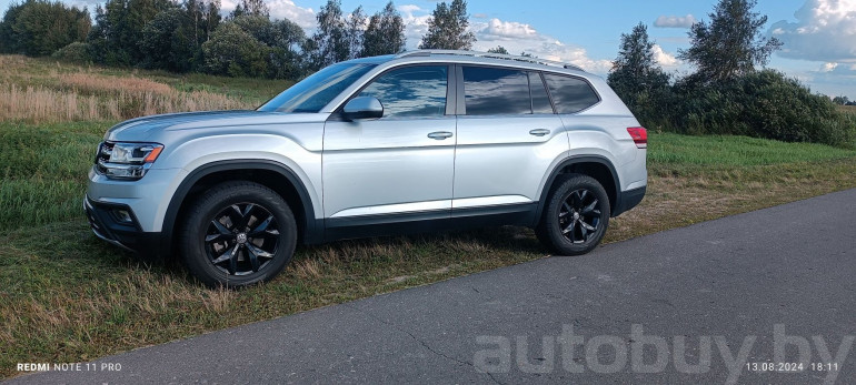 Volkswagen Atlas 1 поколение, 2019 года