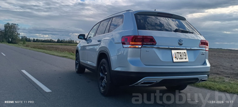 Volkswagen Atlas 1 поколение, 2019 года