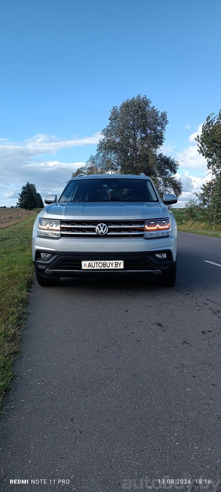 Volkswagen Atlas 1 поколение, 2019 года