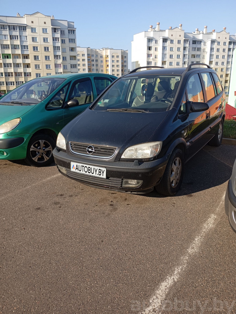 Opel Zafira 1 поколение (A), 2002 года