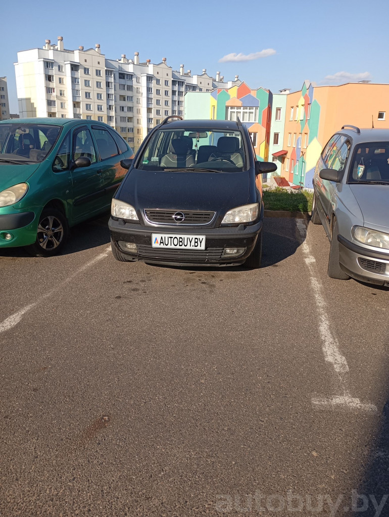 Opel Zafira 1 поколение (A), 2002 года