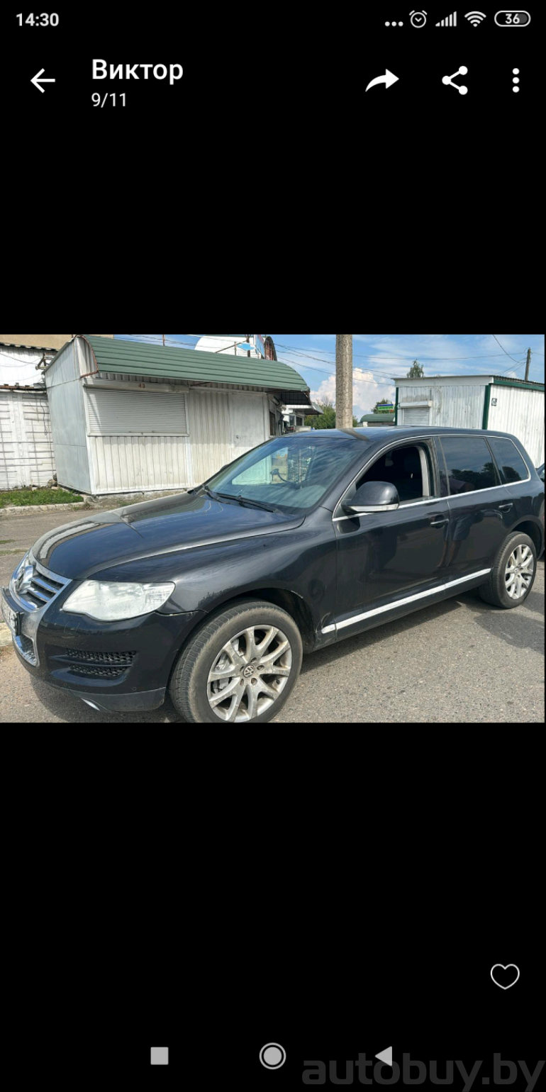 Volkswagen Touareg 1 поколение, 2007 года