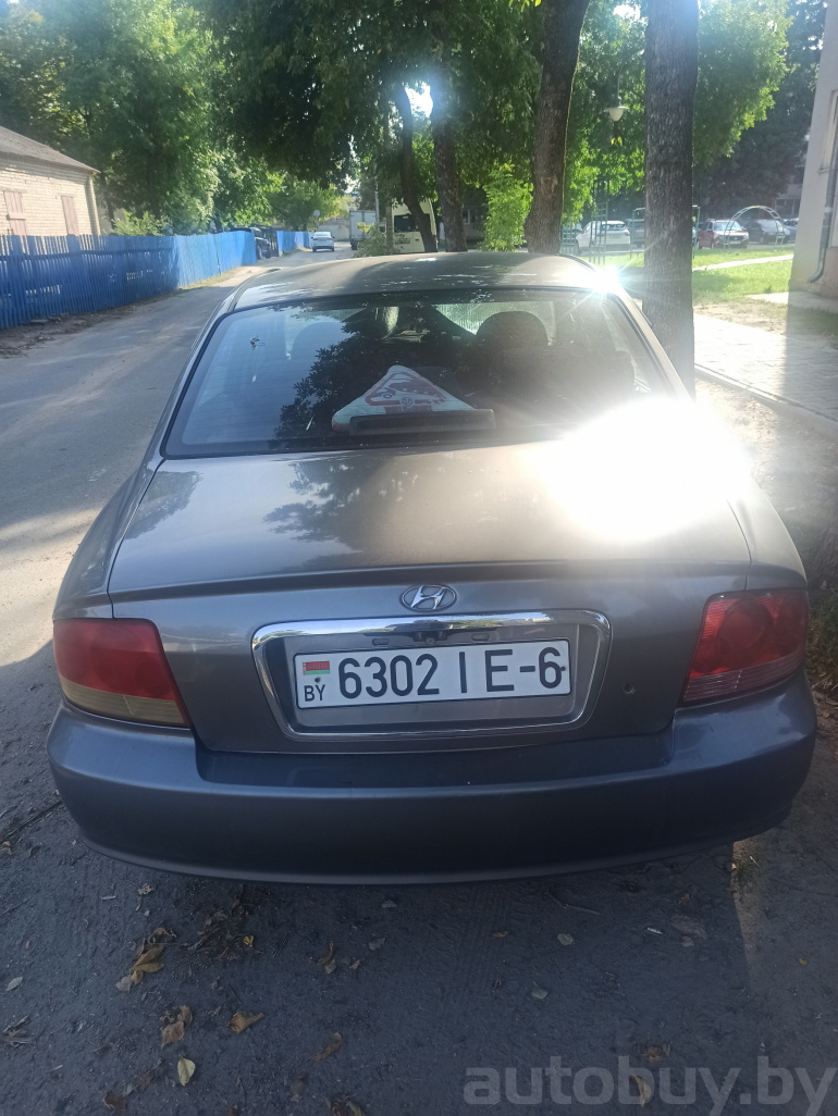 Hyundai Sonata 4 поколение (EF) [рестайлинг], 2002 года