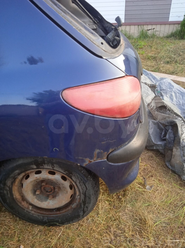 Peugeot 206 1 поколение, 1999 года