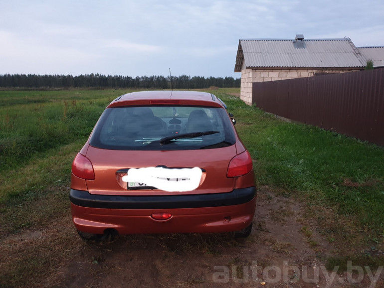 Peugeot 206 1 поколение, 1999 года