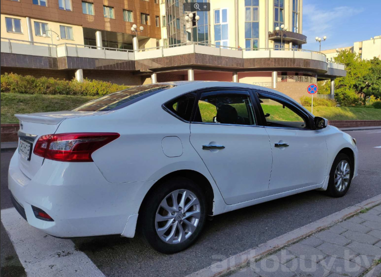 Nissan Sentra 7 поколение (B17) [рестайлинг], 2018 года