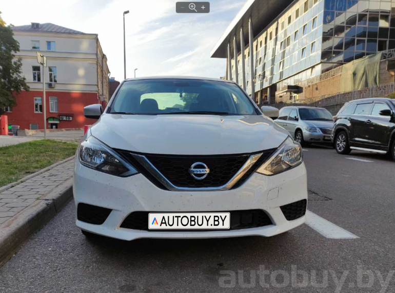 Nissan Sentra 7 поколение (B17) [рестайлинг], 2018 года