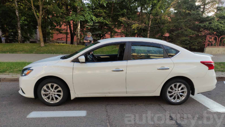 Nissan Sentra 7 поколение (B17) [рестайлинг], 2018 года