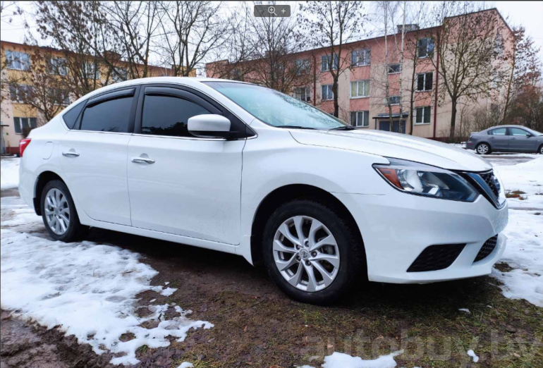 Nissan Sentra 7 поколение (B17) [рестайлинг], 2018 года