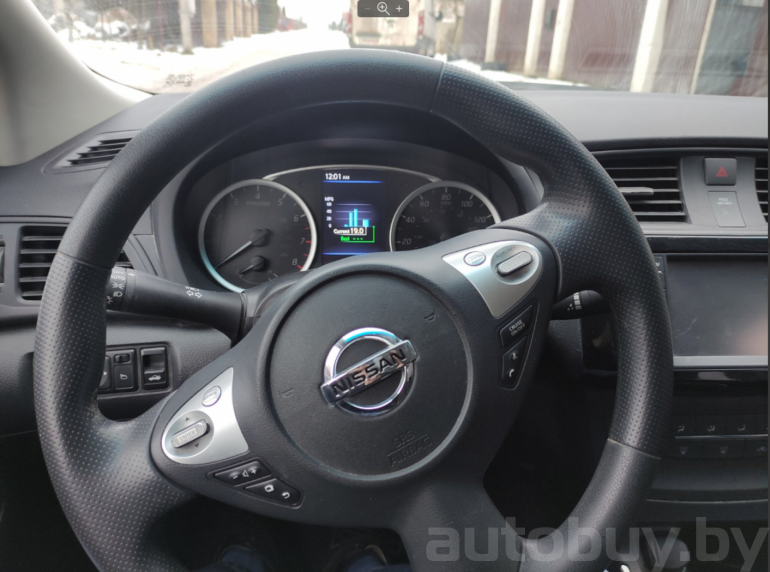 Nissan Sentra 7 поколение (B17) [рестайлинг], 2018 года