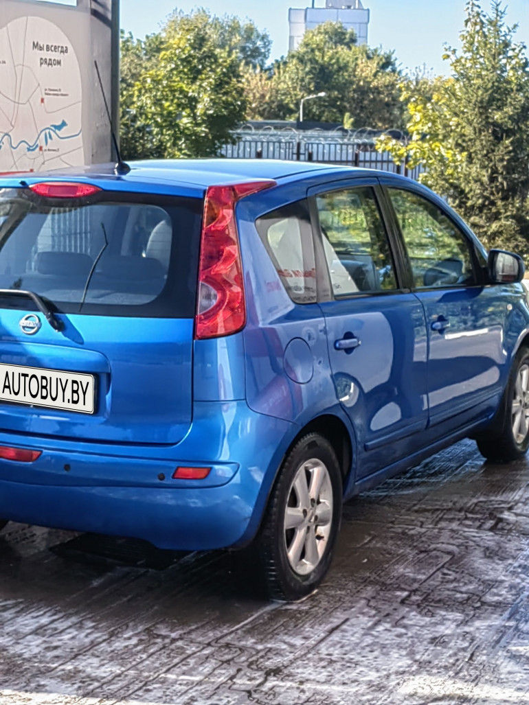 Nissan Note 1 поколение, 2007 года