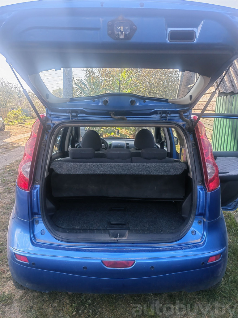 Nissan Note 1 поколение, 2007 года