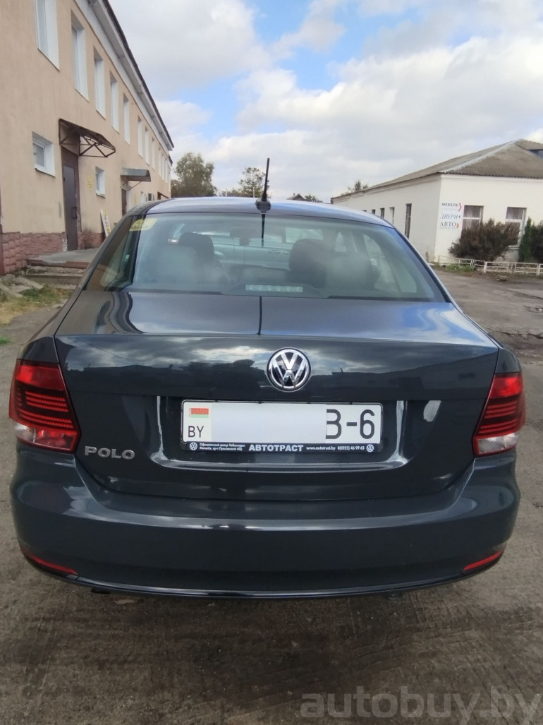 Volkswagen Polo 5 поколение [рестайлинг], 2018 года