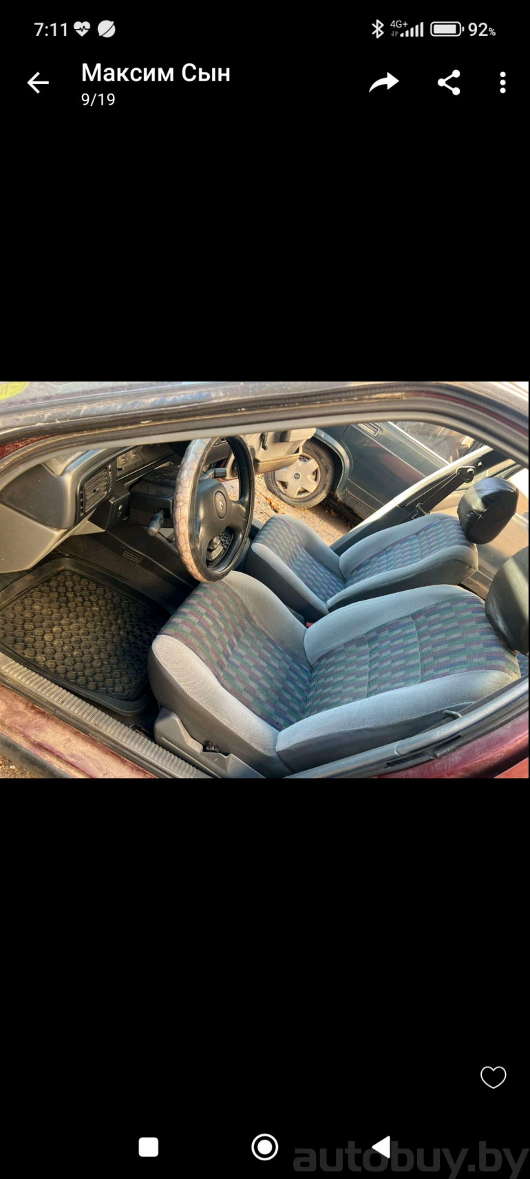 Renault 19 1 поколение, 1992 года