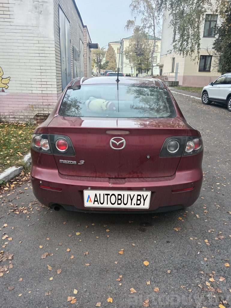 Mazda 3 1 поколение (BK) [рестайлинг], 2008 года